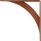 Ekena Millwork Legacy Steel Bracket, Hammered Copper 2"W x 14"D x 14"H BKTM02X14X14LEHCO - alternate 2